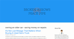 Desktop Screenshot of brokenarrowspeacepipe.com